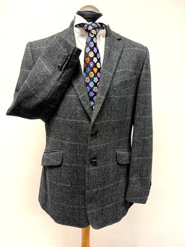 Duchamp tweed blazer - duchamp, grey