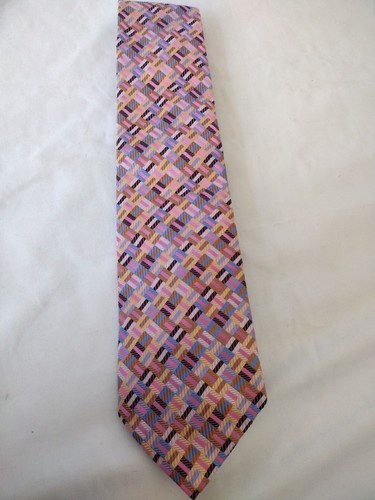 Duchamp silk tie 9cm - silk,