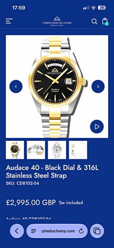Christophe duchamp audace - christophe,